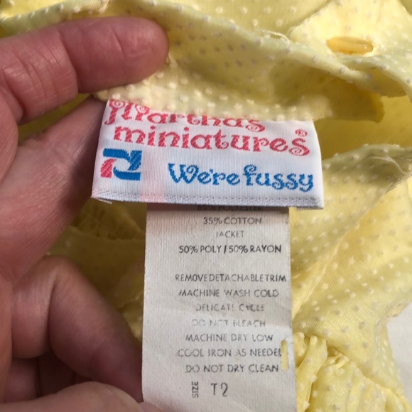 Vintage Martha’s Miniatures Frilly Dress - Picture 5 of 7